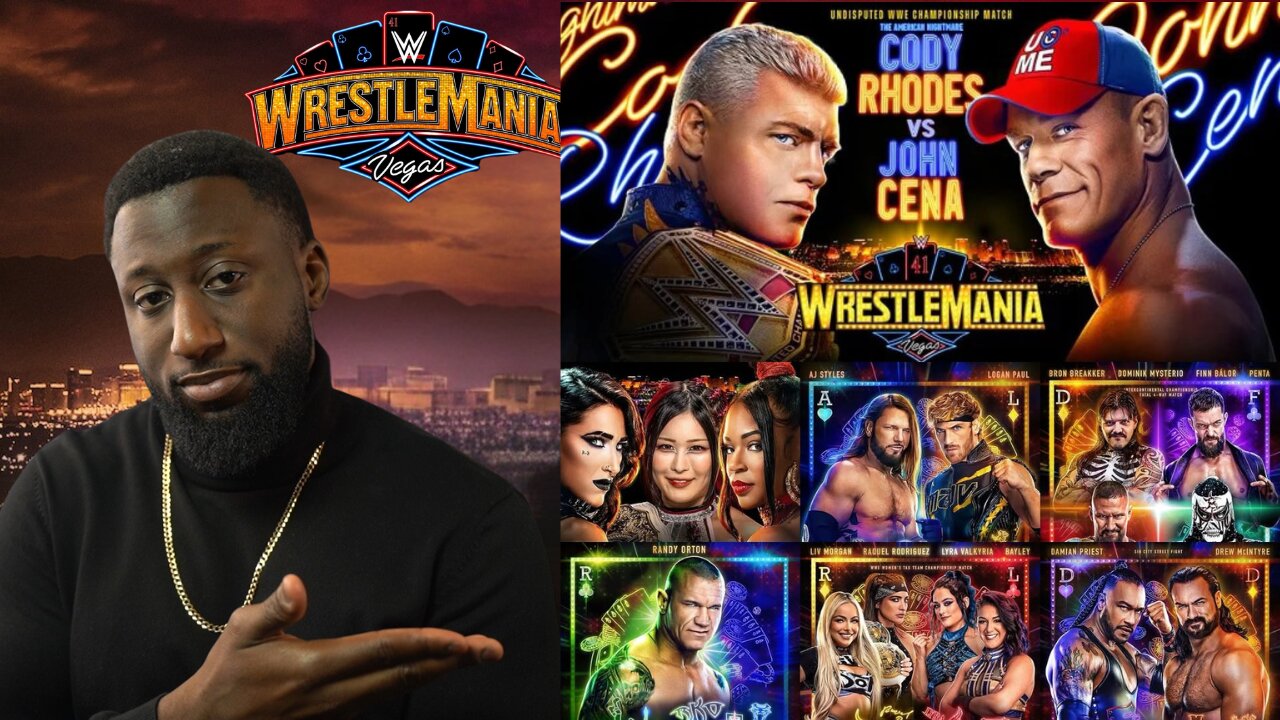 WrestleMania 41 Sunday Night 2 | Live Commentary & Reactions