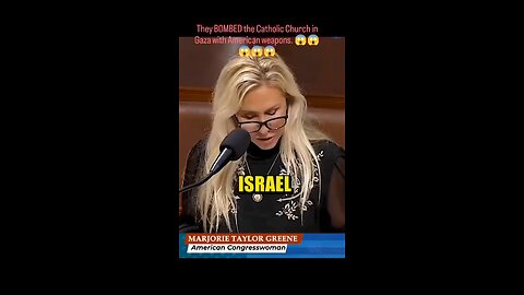 They B0MBED the Catholic Church in Gaza with American weapons