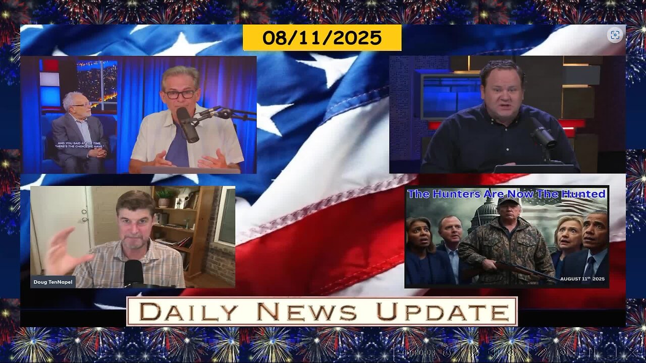 EP1651 | Jimmy Dore: Democracy, ACLJ: Right This Wrong, Doug In Exile: The View, Wendy Bell: Hunted