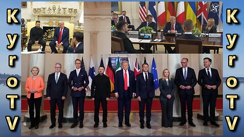 President Trump meeting European leaders - August 18, 2025 (Swedish subtitles)