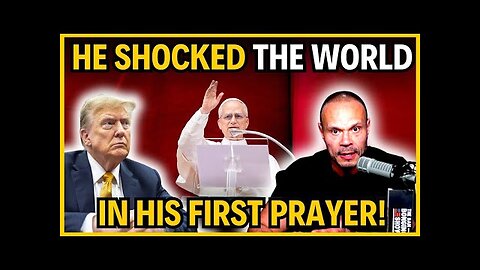 The Dan Bongino Show 🚨 Pope Leo XIV’s FIRST Prayer Left World Leaders Shaking!