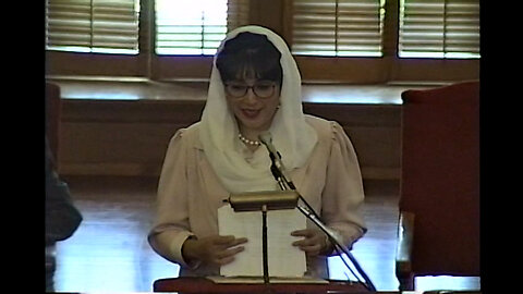 May 7, 1997 - Pakistan's Benazir Bhutto at Indiana's DePauw University (Montage)