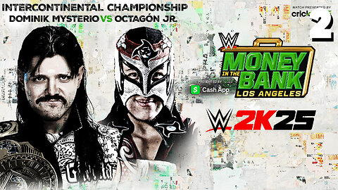 WWE 2K25 Money In The Bank 2025 - Match 2: Dirty Dom Still Champ!