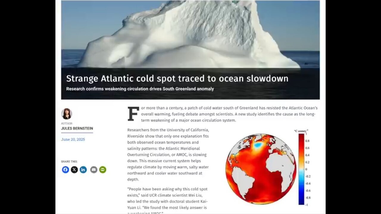 Polar Motion Speeding Up, Atlantic Shutdown | SW News July.2.2025 Space Weather News