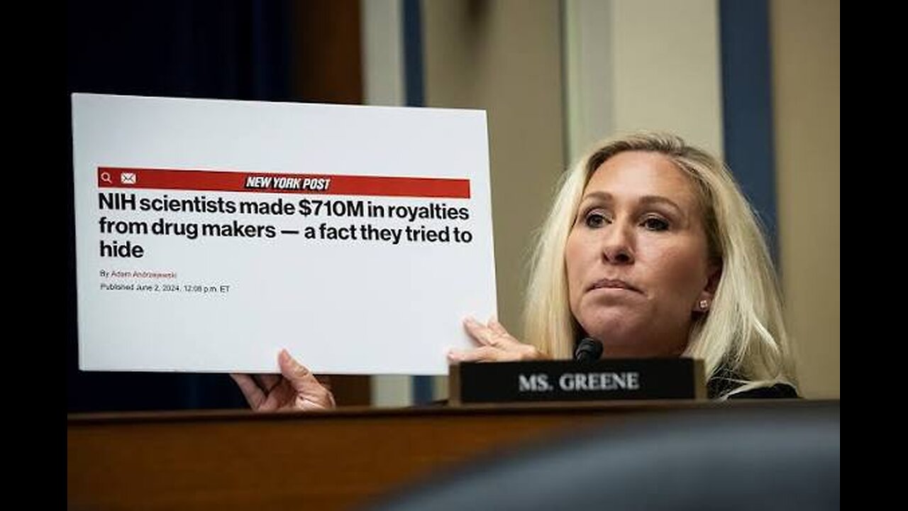 Bombshell somebody in NIH has received Covid Royalties $710million lucrative business