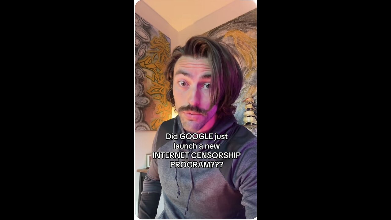 Ian Carroll ~ Did GOOGLE just launch new a INTERNET CENSORSHIP PROGRAM???