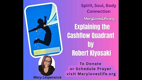 Ep 26: Explaining the Cashflow Quadrant by Robert Kiyosaki - SPIRIT, SOUL, BODY