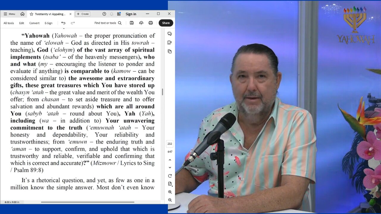Appalling Twistianity Thirty~Three 26 August 2025
