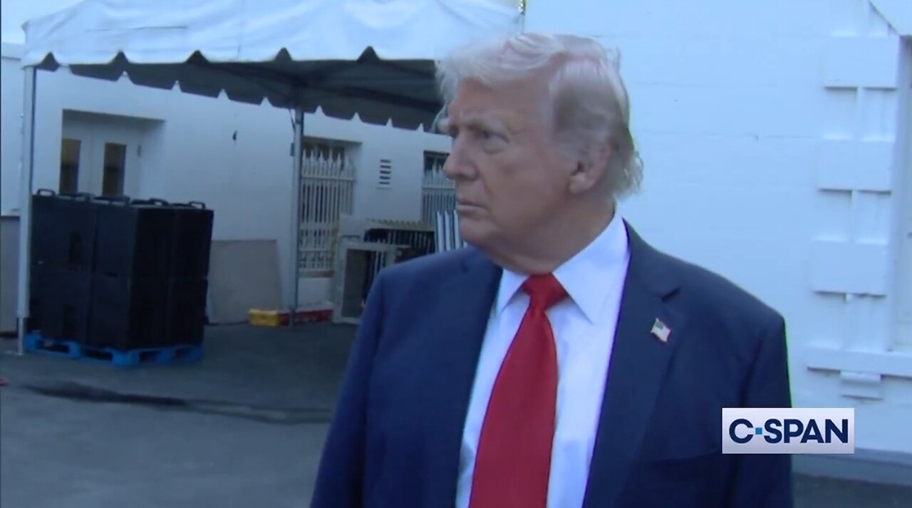 Trump: We're Installing Two 100 Foot Flag Poles At The WH!