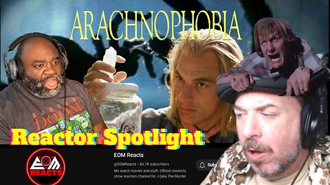 Lance B Reacting to ⁨Jay from EOMReacts⁩ '' ARACHNOPHOBIA (1990) '' Reactor Spotlight Request