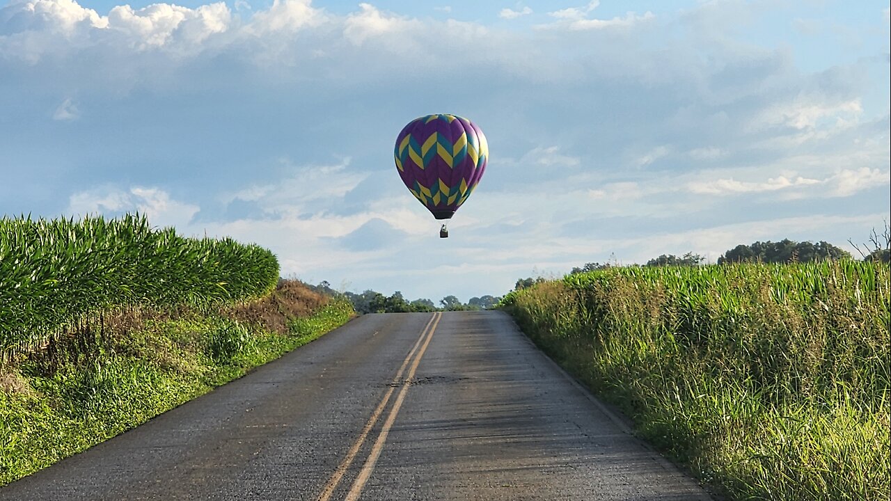 A little further north today