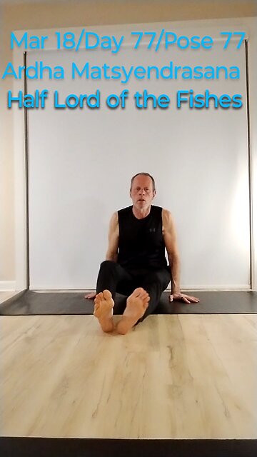Ardha Matsyendrasana / Half Lord of the Fishes pose