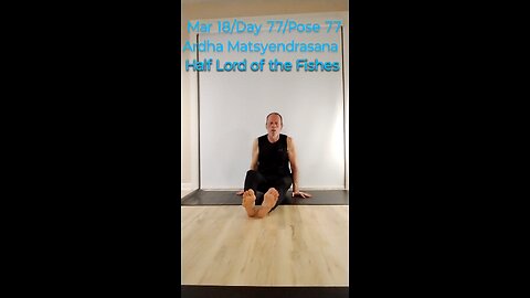 Ardha Matsyendrasana / Half Lord of the Fishes pose