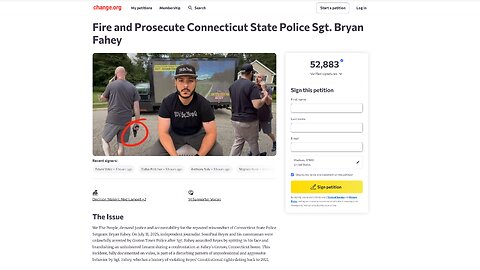 UNHINGED COP SGT. FAHEY SPITS IN MY FACE, DRAWS HIS GUN & I GET ARRESTED? UNREAL - Long Island Audit