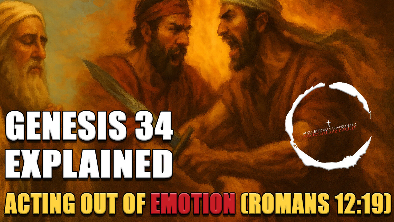 Genesis 34 Explained | Simeon & Levi: Emotion vs. Trust (Romans 12:19)