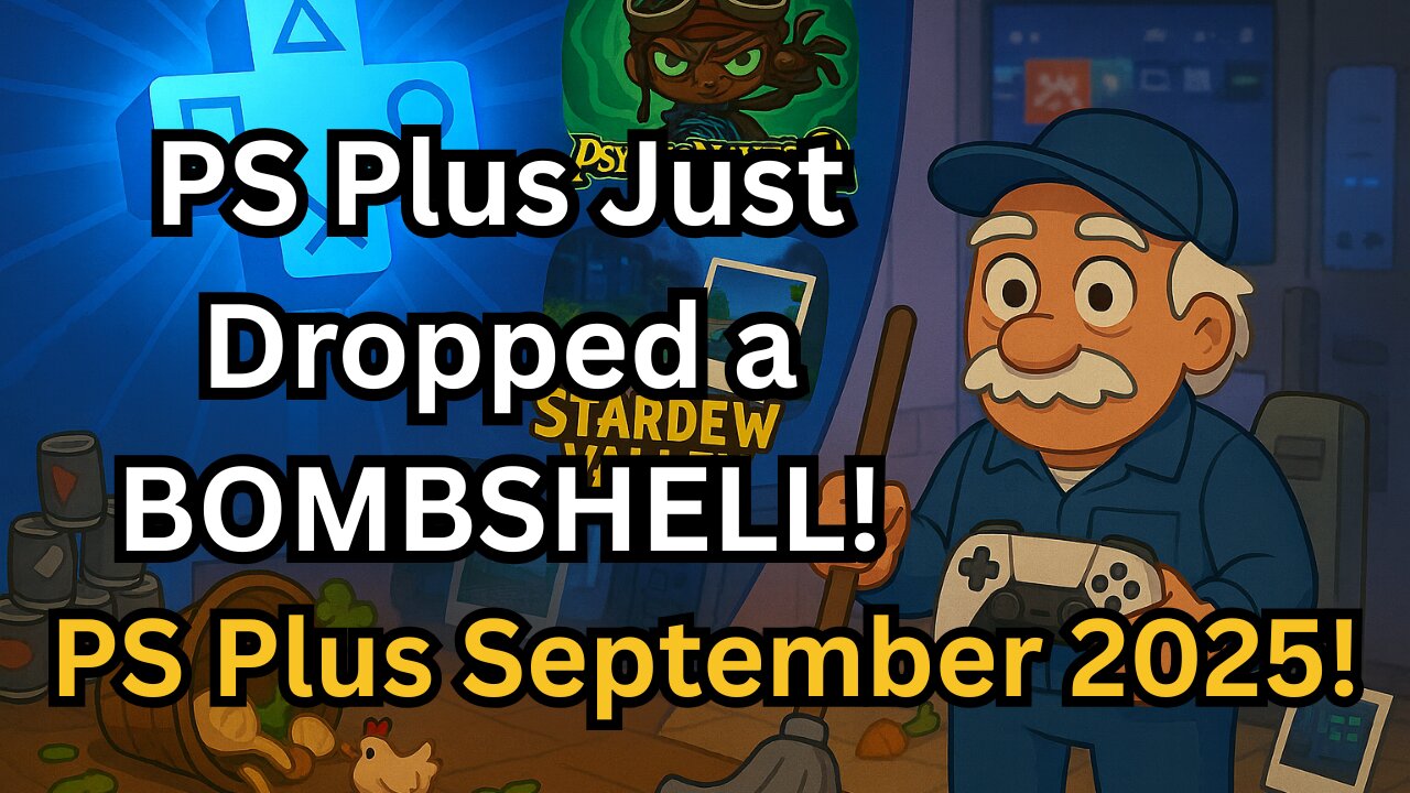 FREE Stardew Valley?! PS Plus September Lineup Just Blew My Fridge Up!