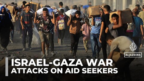 Israeli forces shoot dozens as Gaza aid site killings multiply