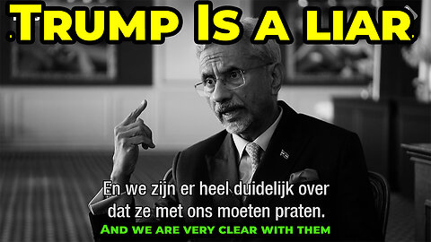Jaishankar Exposes Donald Trump At Dutch (Netherlands) Media Full Interview