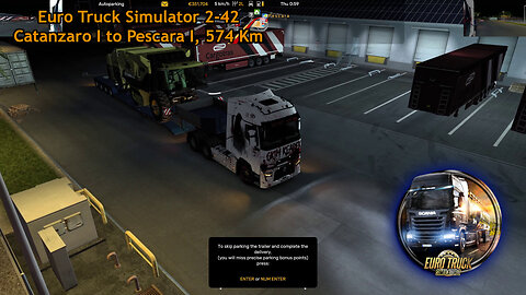Euro Truck Simulator 2-42, Catanzaro I to Pescara I, 574 Km