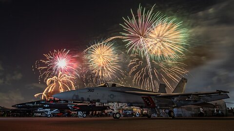 FIREWORKS!!! | Pyro Musical at Sun ‘n Fun 2025!