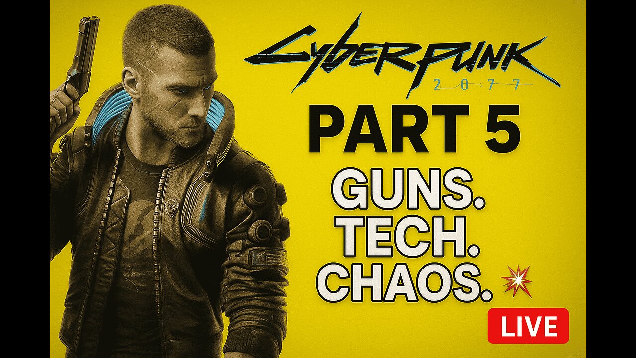 🔥Cyberpunk 2077 Part 5 – Night City’s Not Ready for Me 🚀 💥 LIVE! #cyberpunk2077