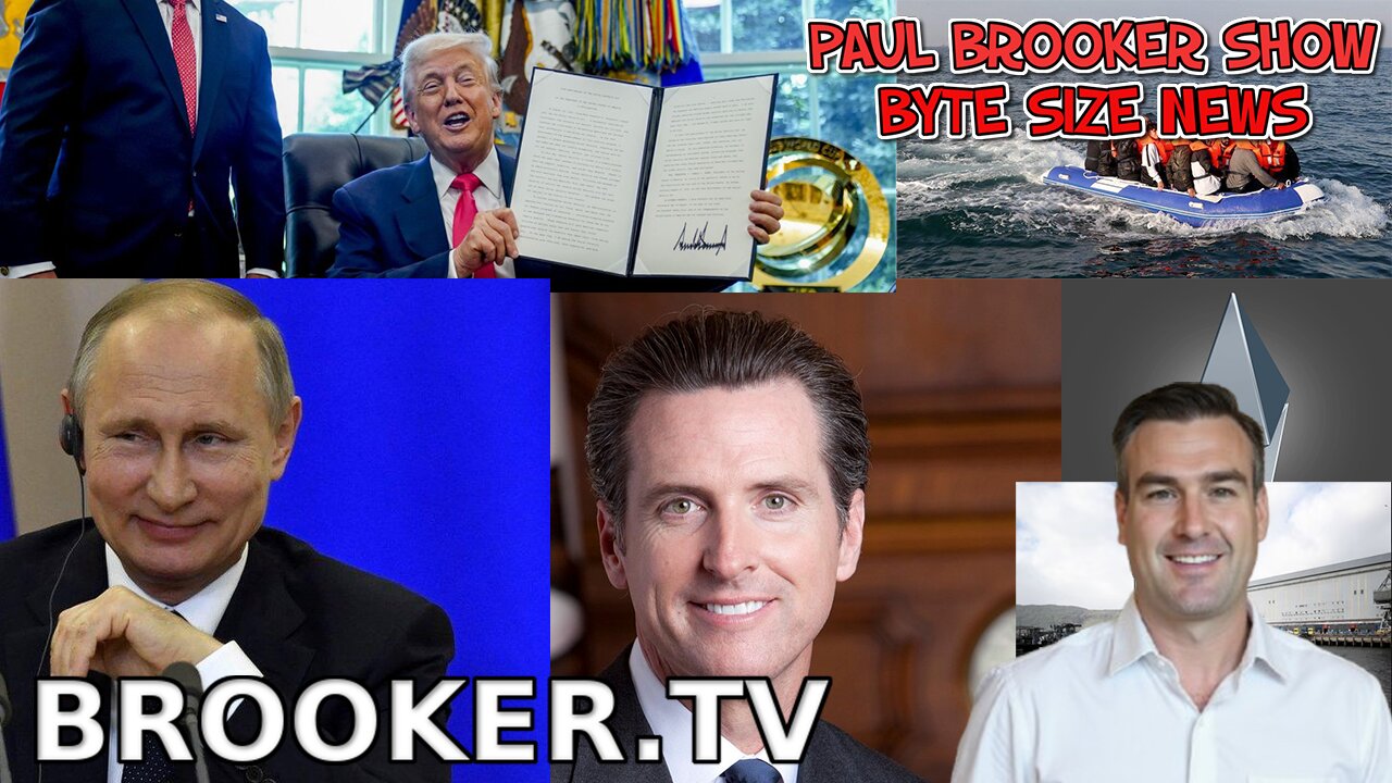 THE PAUL BROOKER SHOW BYTE SIZE NEWS FRIDAY 15TH AUGUST