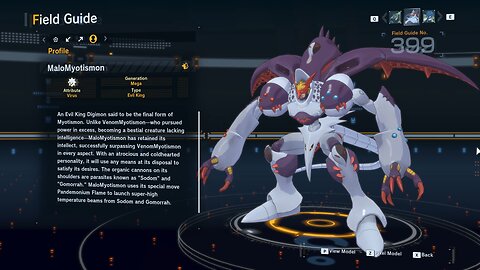 malomyotismon all digivolution/de-digivolution/profile Digimon Story Time Stranger