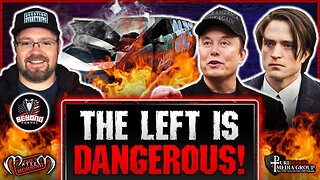 The violent LEFT shows it's face again with Tesla, Conservative Journalists, and more! | FULL SHOW