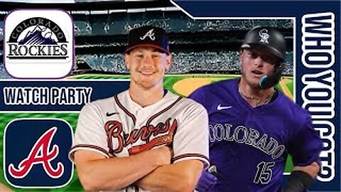 Colorado Rockies vs Atlanta Braves | Live Play by Play | 3D Simulation | #mlb 6-13-25 Game ⚾🔥