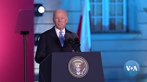Biden Says Russia’s Vladimir Putin ‘Cannot Remain in Power’