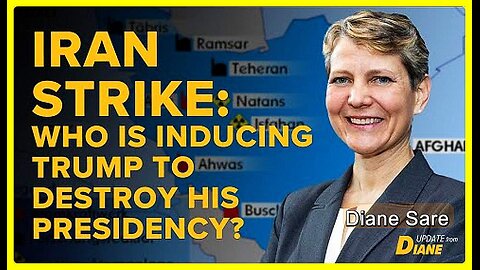 Israel Strikes Iran — Who is Inducing Trump to Destroy His Presidency❓ • Diane Sare •🕞 5.5 min