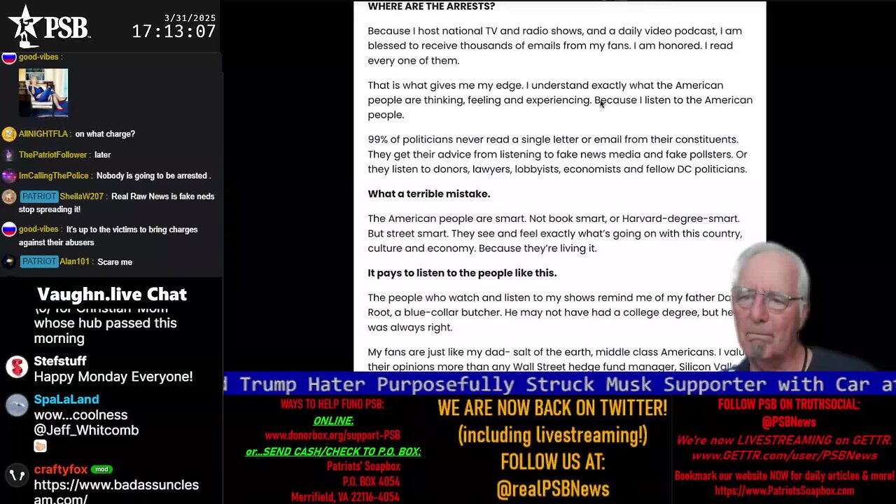 2025-03-31 17:09 EDT - Freedom Rings: with Pamphlet Anon