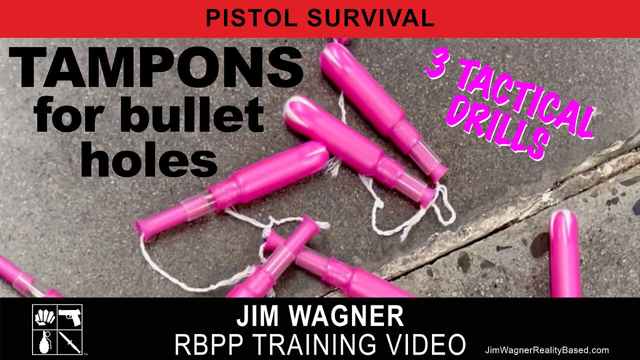 Tampons for Bullet Holes by Jim Wagner