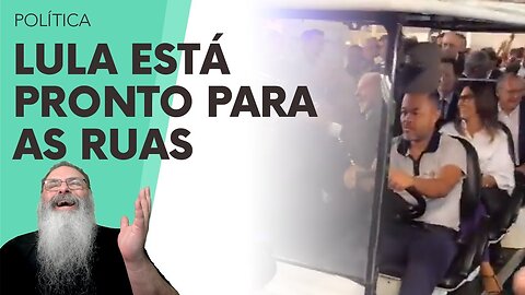 DESESPERO do PT: EMPREGADOS em AMBIENTE FECHADO mal aplaudem LULA e PT diz que isso é POPULARIDADE!