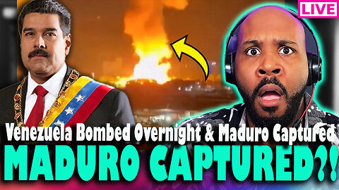 AMERICA STRIKES VENEZUELA?! Maduro & Wife CAPTURED After Overnight Venezuela Strikes