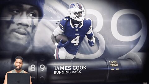 CHANNELADRIANTV Reacts | NFL Top 100 Players Of The 2024-2025 Season #89|RB James Cook