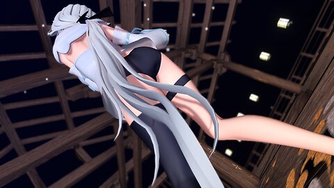 【Hot Dance】白上フブ○/LILAC【MMD】