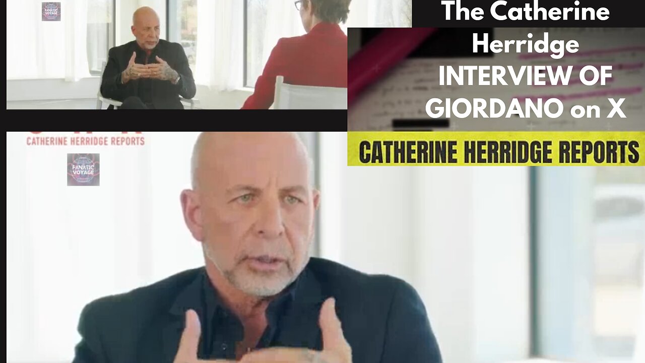 The Catherine Herridge INTERVIEW OF GIORDANO on X - Top US Neuroscientist Reveals Nothing New Other Then Confirming What Everyone Already Knows