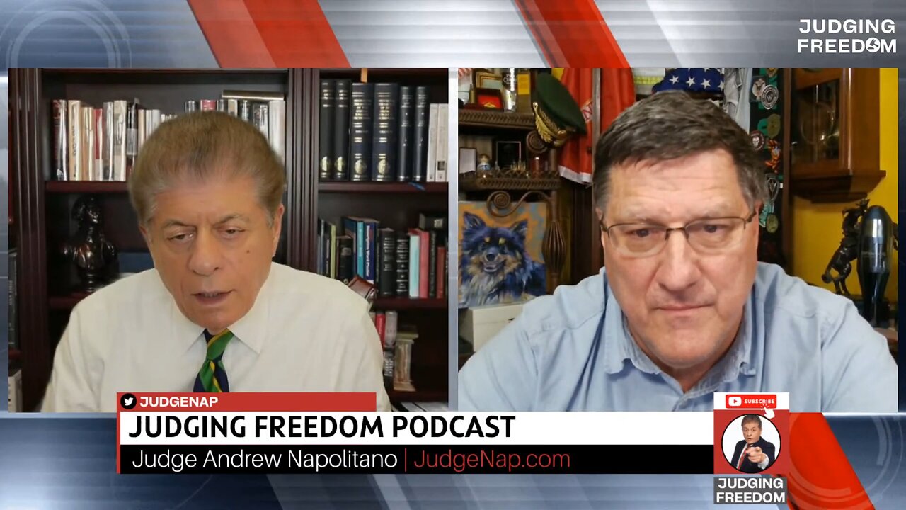 Judge Napolitano & Scott Ritter: Trump is ´Narcissistic Idiot´
