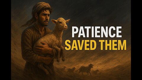 The Shepherd and the Storm | A Powerful Islamic Moral Story on Patience