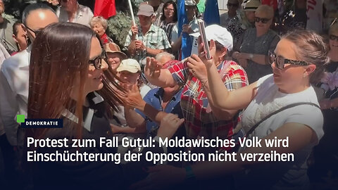 Protest zum Fall Guțul: Moldawisches Volk wird Einschüchterung der Opposition nicht verzeihen