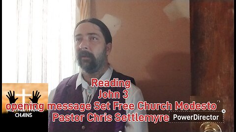 John chapter 3 opening message set Free Church Modesto Pastor Chris Settlemyre #theoutlawpreacher