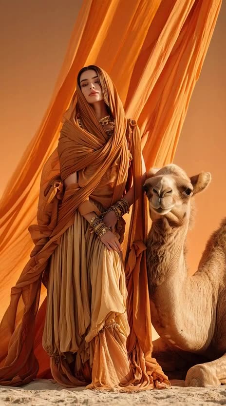 The video is made with AI, it may be artificial.