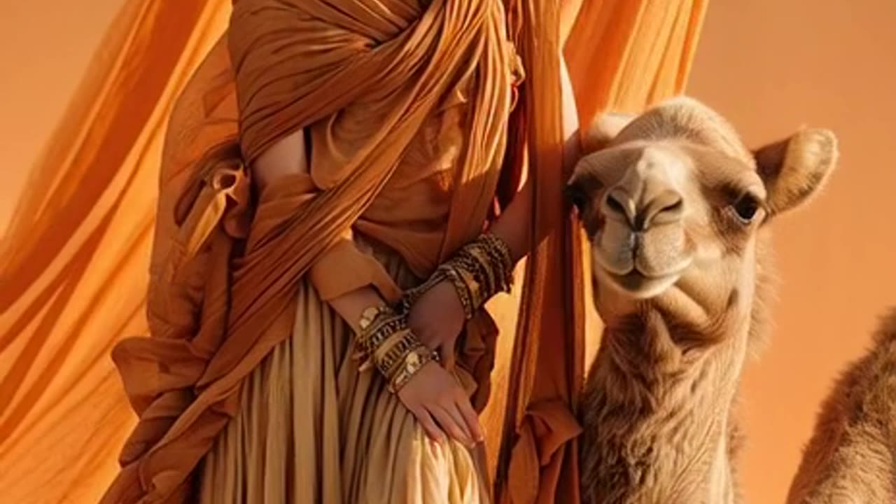 The video is made with AI, it may be artificial.