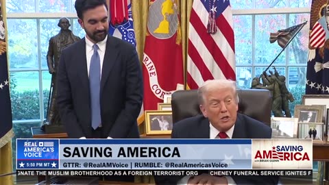 POTUS & MAMDANI MEET IN OVAL OFFICE