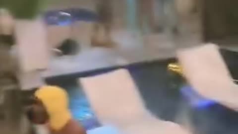 Chillin' by the pool