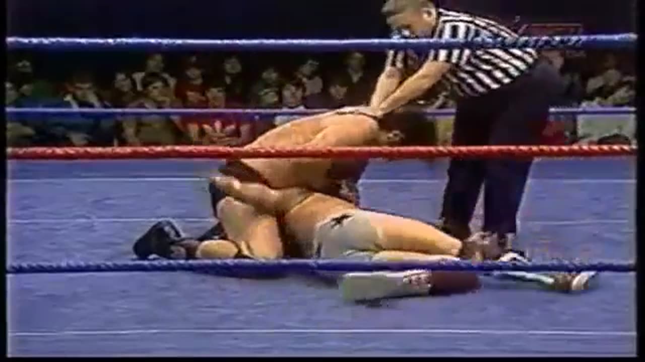 awa wrestling video