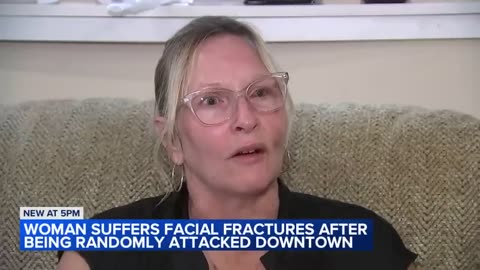 "WHEN IS IT ENOUGH?!" Woman randomly knocked out by career criminal in downtown Chicago