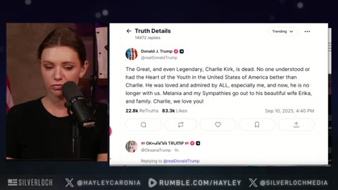 BonginoReport - Rest In Peace Charlie Kirk - Nightly Scroll w_ Hayley Caronia (Ep.131) - 09_10_2025