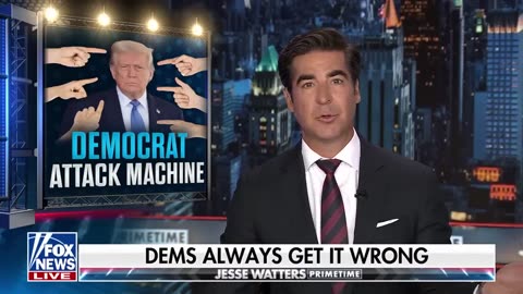 Jesse Watters Democrats are just sore because they always get it.